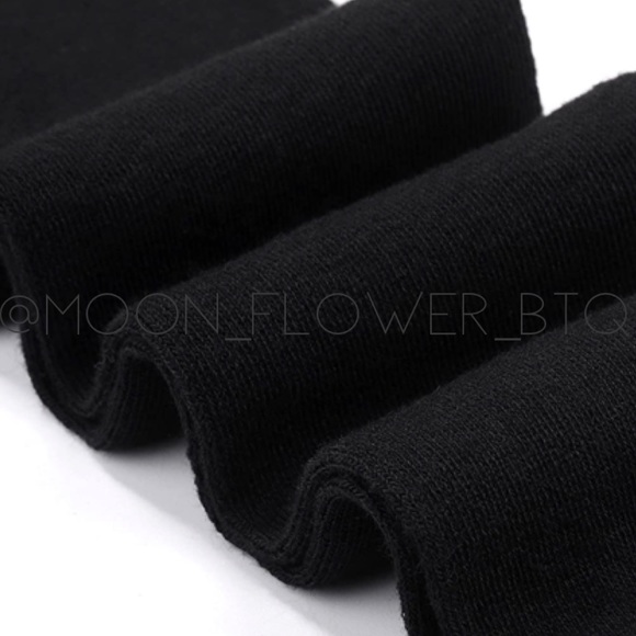 Black Over the Knee Thigh High Socks - Picture 7 of 12